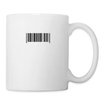 Barcode made in France - Mug - white - Right