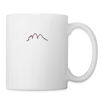 Dolomites Three peaks Morgendämmerung - Mug - white - Right