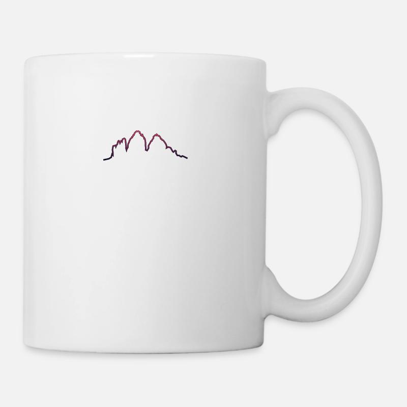 Dolomites Three Peaks Aube - Mug blanc - blanc