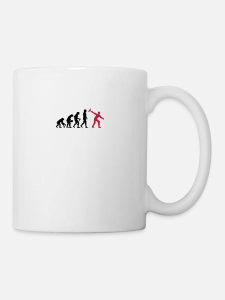 Eisstock Evolution - Tasse - Weiß