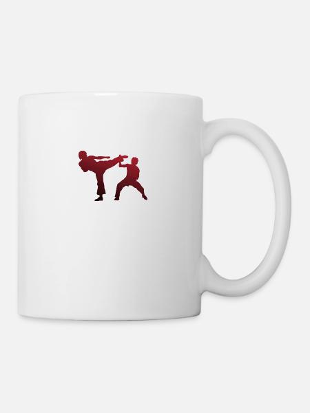 Karate - Tasse - Weiß