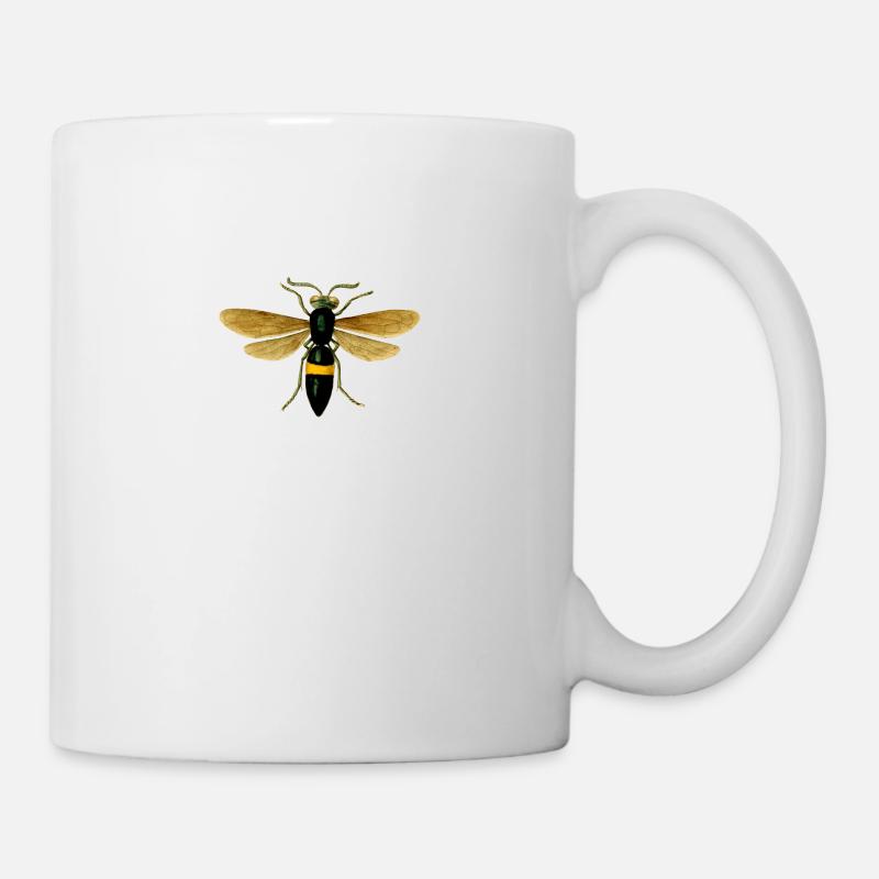 Wespe - Tasse - Weiß