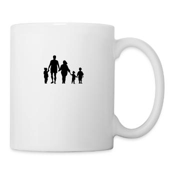 Familie - Tasse - Weiß - Rechts