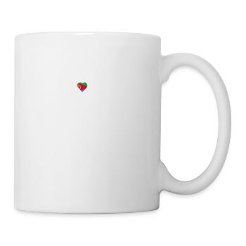 i love home homeland Eritrea - Mug - white - Right