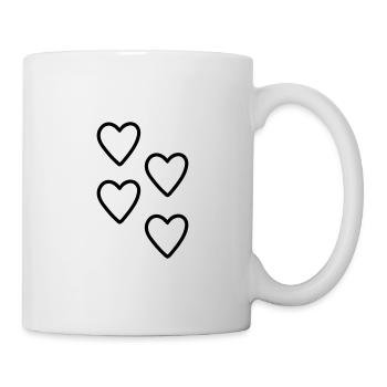 Heart Gift Idea - Mug - white - Right