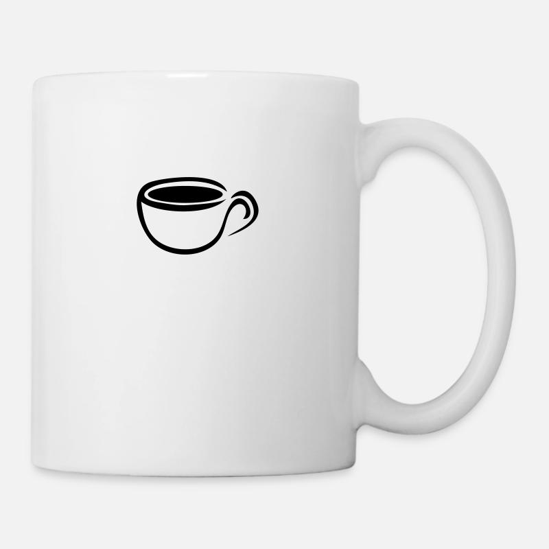 Coffee Cup Coffee Coffee 1c - Mug - white