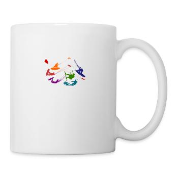 Kitesurfing - Mug - white - Right
