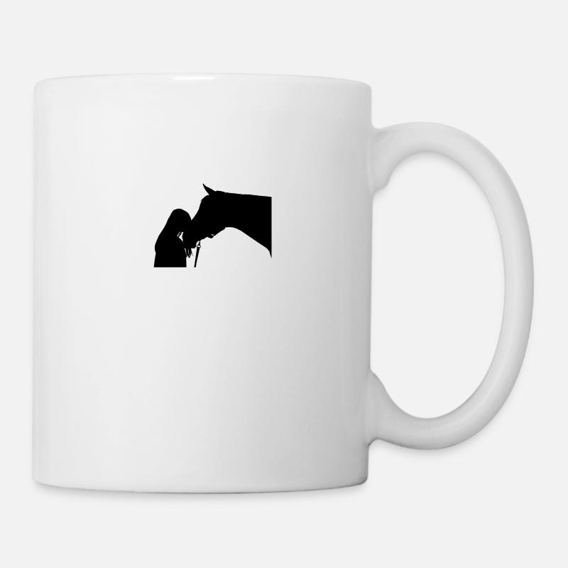 Pferd - Tasse - Weiß