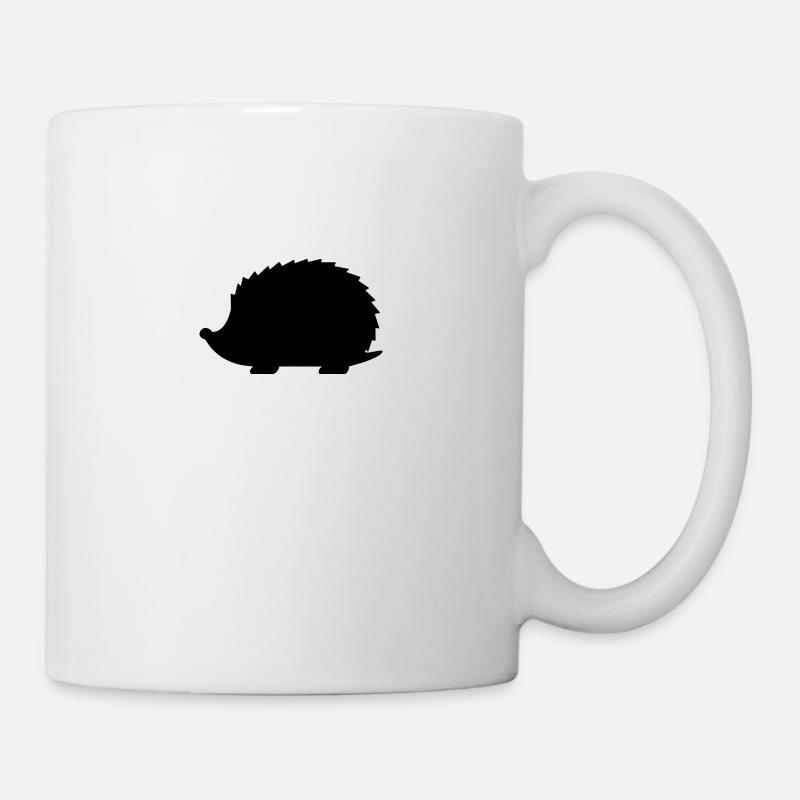 hérisson - Mug blanc - blanc