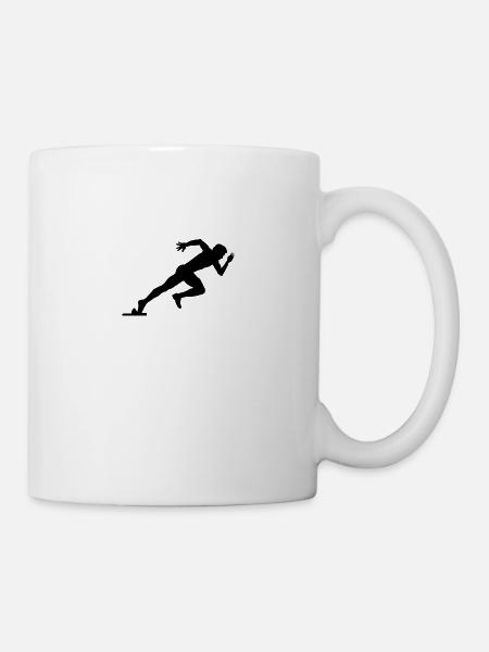 sprinter - Mug blanc - blanc