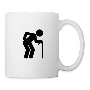 A man age at retirement age - Mug - white - Right