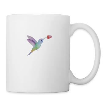 Kolibri - Tasse - Weiß - Rechts