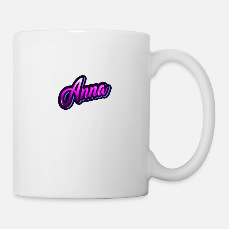 ANNA - Ton design personnalisé - Mug blanc - blanc
