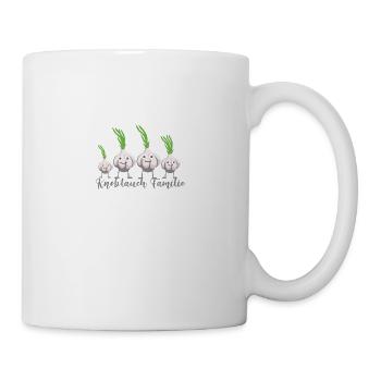 knoblauch familie,knoblauch,familie - Tasse - Weiß - Rechts