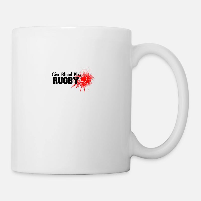 RUGBY - Mug - white