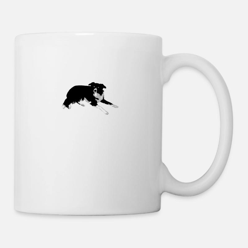 Border Collie - Tasse - Weiß