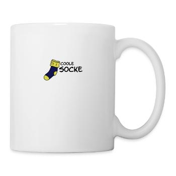 Coole Socke - Tasse - Weiß - Rechts