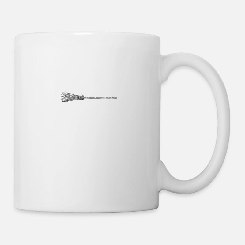 balai - Mug blanc - blanc