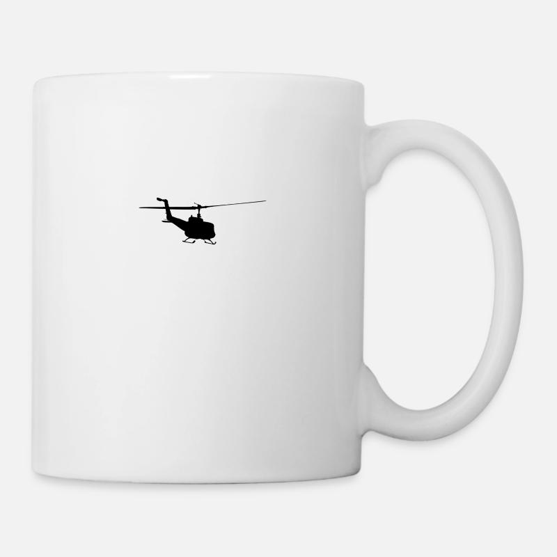 helicopter - Mug - white