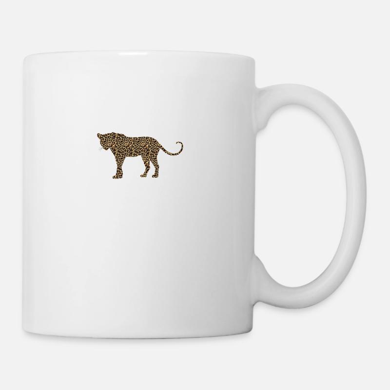 cheetah cat jaguar leopard ocelot gepard wildcat53 - Tasse - Weiß