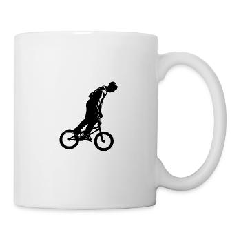 bmx - Mug blanc - blanc - Droite