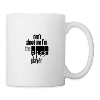 ne me tire pas BASS - Mug blanc - blanc - Droite