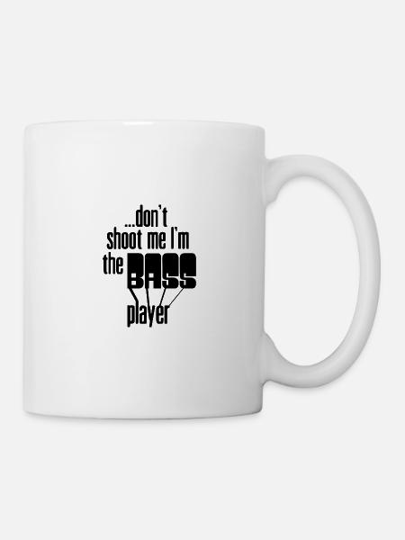 dont shoot me BASS - Mug - white
