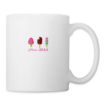 ibiza 2022,ibiza,eis, urlaub,sommer - Tasse - Weiß - Rechts