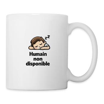 Humain non disponible Dodo Paisible - Mug blanc - blanc - Droite