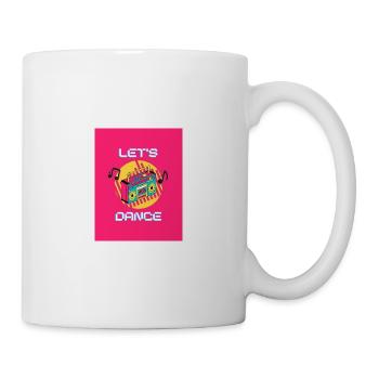 Let's Dance Retro Boombox - Mug - white - Right