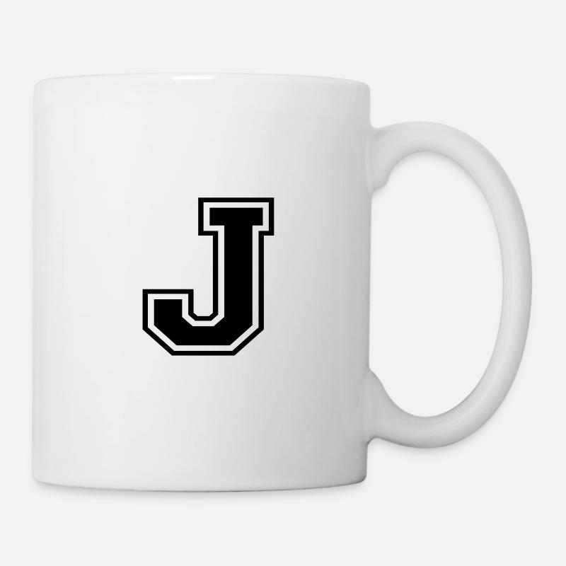 j - Tasse - Weiß
