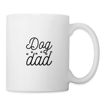 Hund Papa - Tasse - Weiß - Rechts