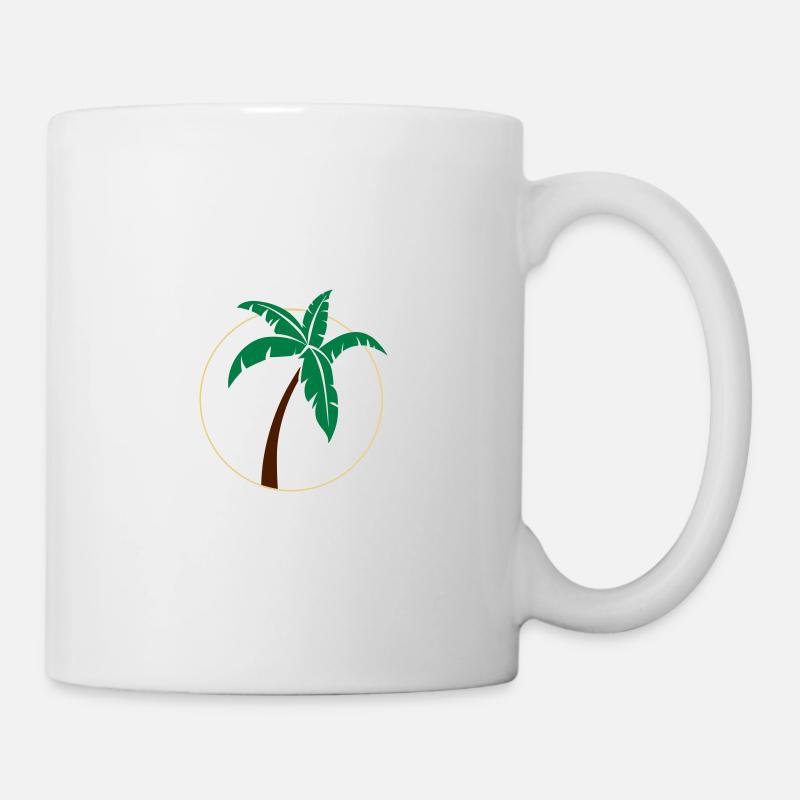 palm tree 2 - Mug - white