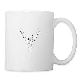 Deer | Street Fashion | minimal | Urban style - Mug - white - Right