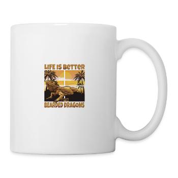 Bearded Dragons - Mug - white - Right