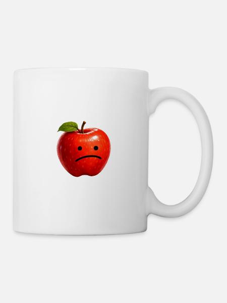 Obstpolitik – Apple - Tasse - Weiß