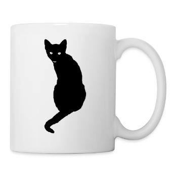 Chat Chat Chat Chat Chemise Cadeau Noël - Mug blanc - blanc - Droite