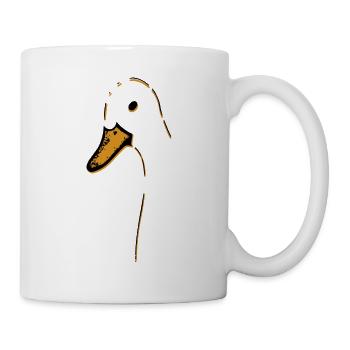 Chemise Pop Art Goose / Goose - Mug blanc - blanc - Droite