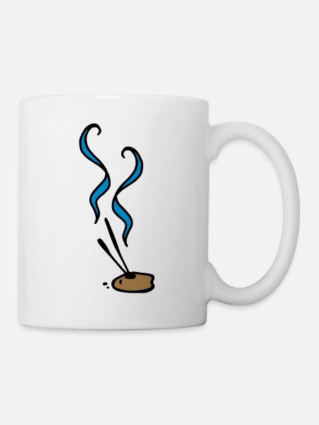 Bâtons d'encens Bâtons d'encens bâtons d'encens - Mug blanc - blanc