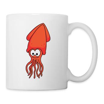 Squid Comic Animal - Mug - white - Right