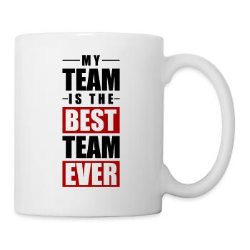 My Team Quote - Mug - white - Right