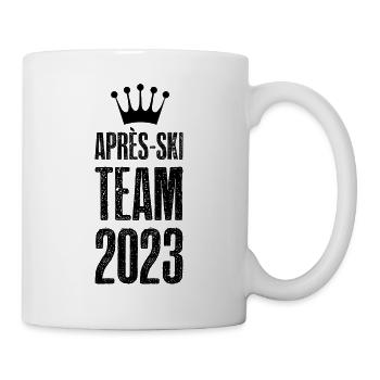 Après-ski 2023 Krone - Mug - white - Right
