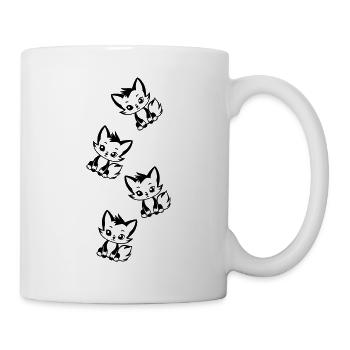 Fox Animal Baby - Mug - white - Right