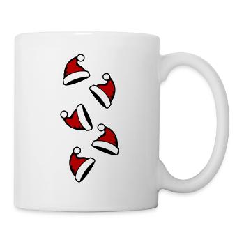 Bonnet de Noël chapeau de père Noël - Mug blanc - blanc - Droite