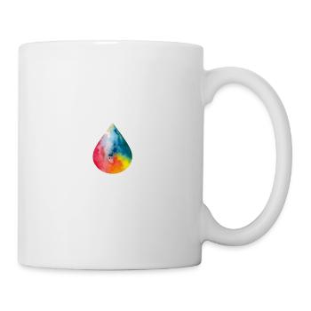 Happy Rain - Tasse - Weiß - Rechts
