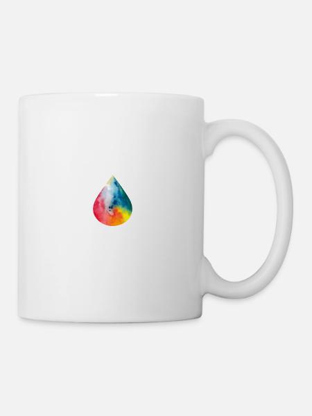 Happy Rain - Tasse - Weiß