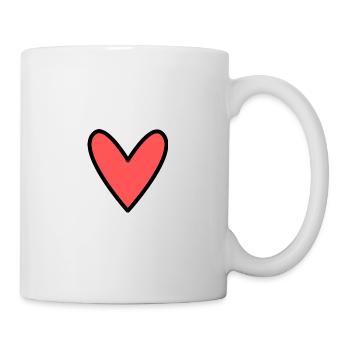 HEART. MOM. MOTHER'S DAY. HEART. FEAST - Mug - white - Right