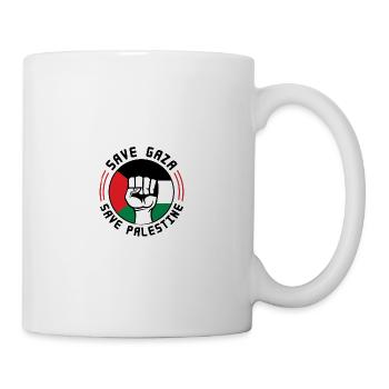 Palestiniens - Ensemble pour la Palestine 🇵🇸 - Mug blanc - blanc - Droite