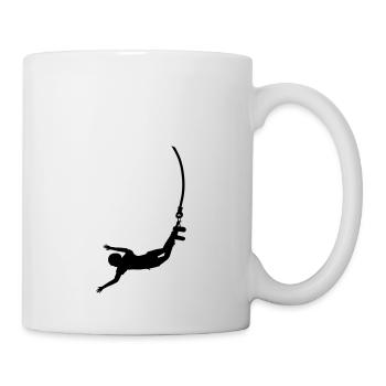 Bungee Jumping - Tasse - Weiß - Rechts