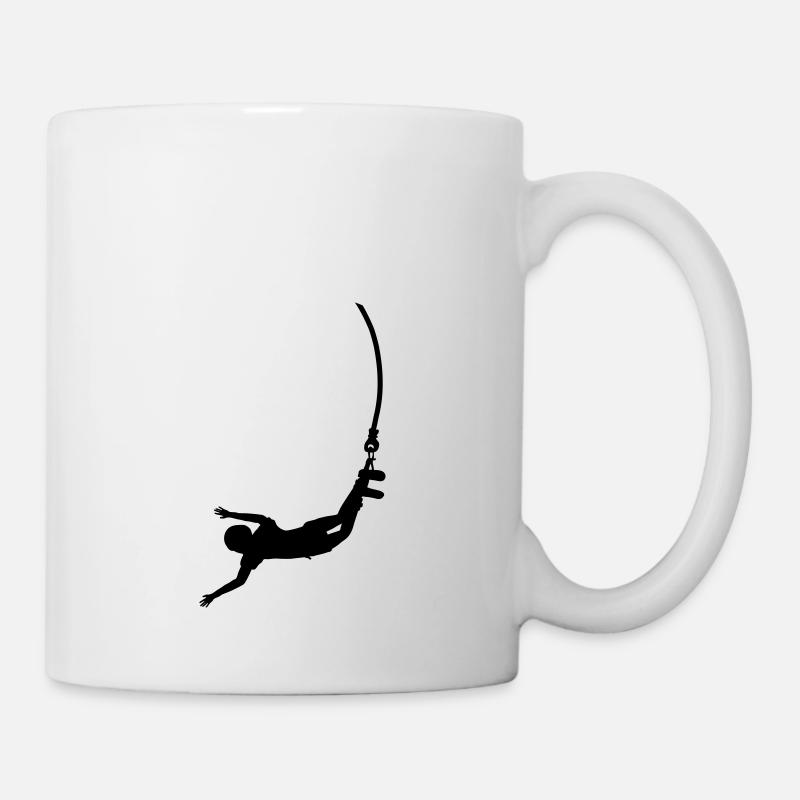 Bungee Jumping - Tasse - Weiß